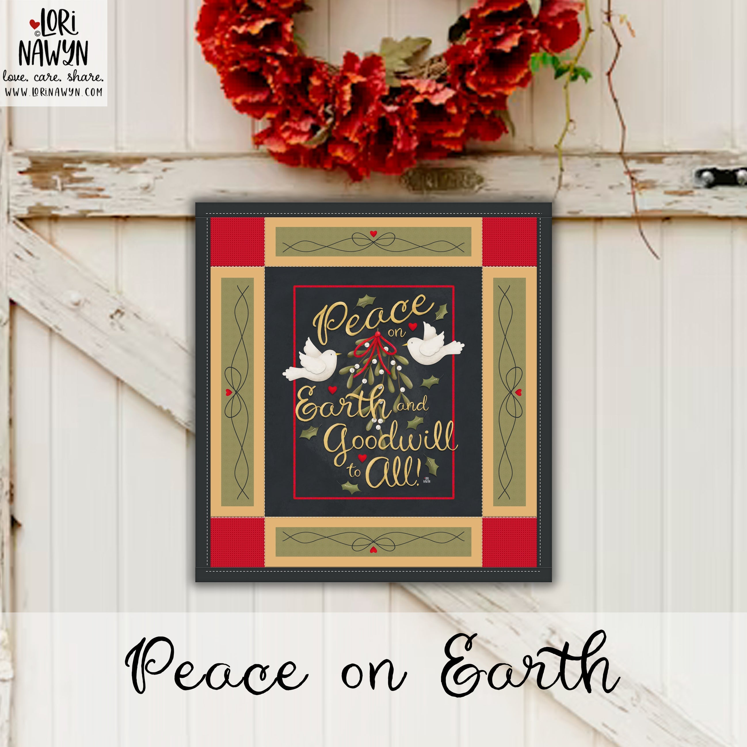 Peace on Earth Mini Quilt Kit