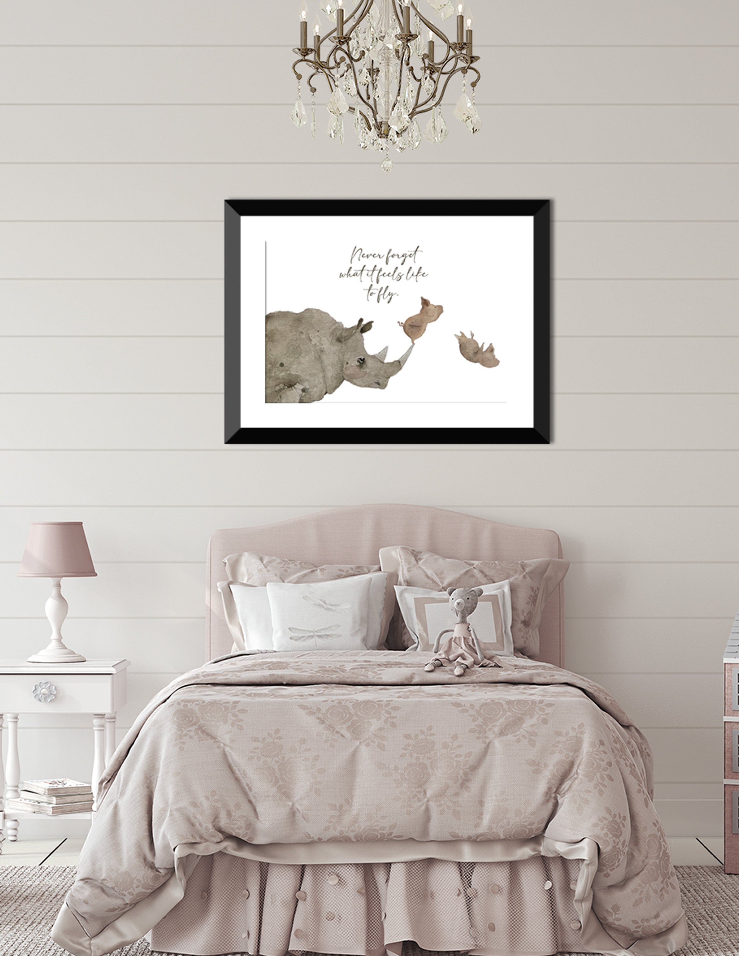 Art Print - Never Forget What it Feels Like to Fly