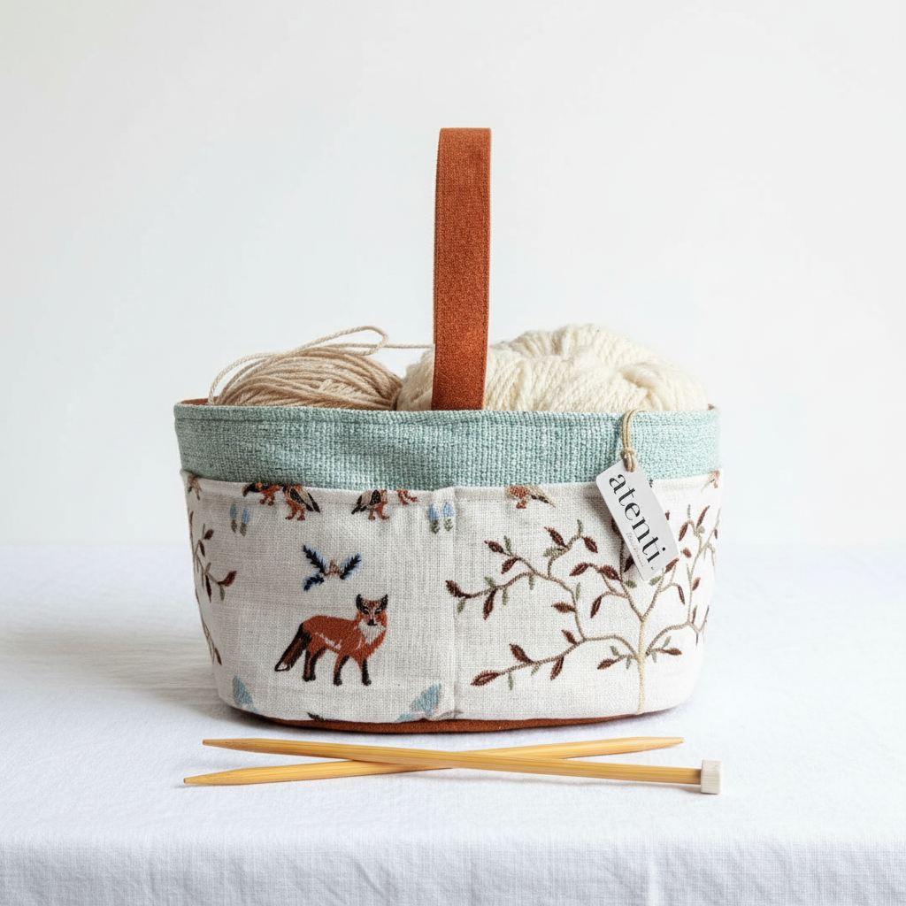 Foxy Caddy Organizer – Handmade Yarn & Notions