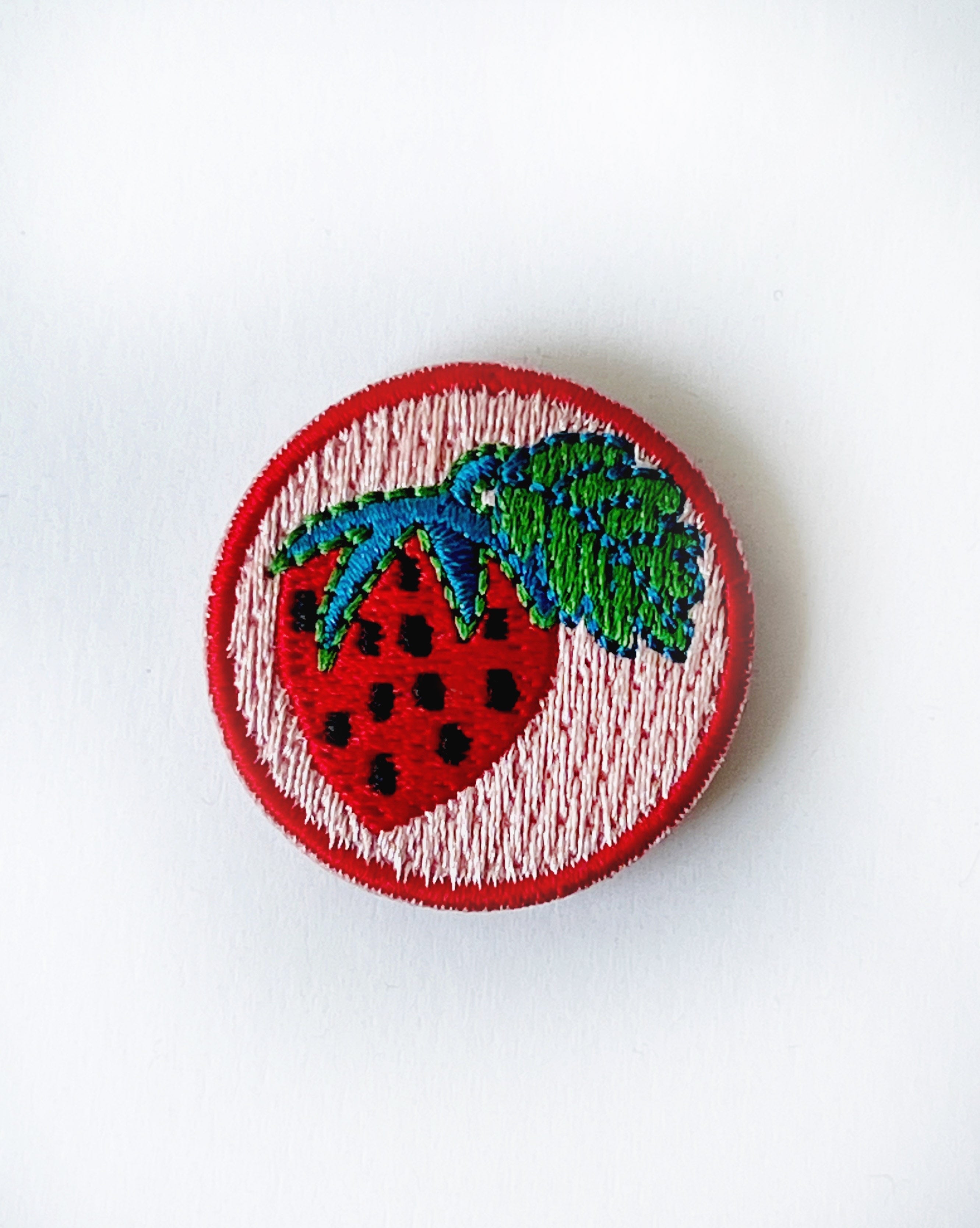 Strawberry Embroidery Needle Minder