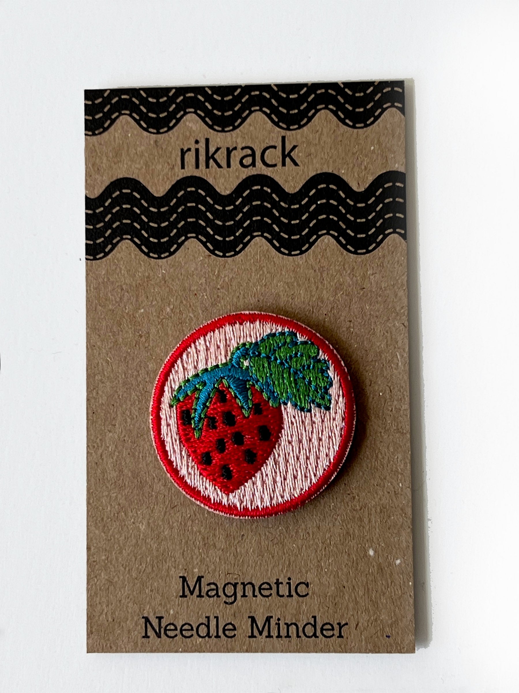 Strawberry Embroidery Needle Minder